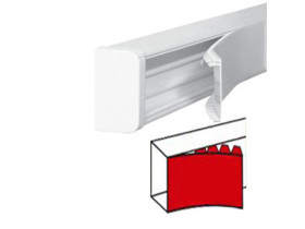 DLP kanał 65 x 195 biały bez pokrywy 010453 LEGRAND