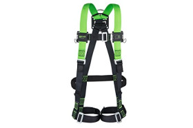 Uprząż bezpieczeństwa Przód i tył Attachment Klatka piersiowa, Noga, Ramię Tak Z pasem Nie Nie Szybkozłącze Honeywell