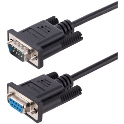 StarTech.com 9FMNM-3M-RS232-CABLE StarTech.com 3m RS232 Serial Null Modem Cable,