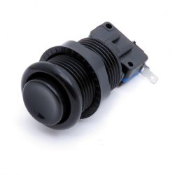 Arcade Push Button - okrągły przycisk 33mm (czarny)