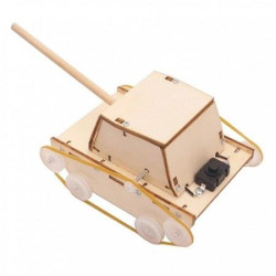 CZOŁG ZABAWKA DIY DREWNIANA ZABAWKA EDU