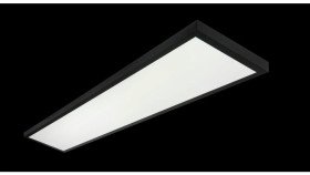 Panel Backlit Natynkowy 40W 4000K 4000Lm 120X30 Czarny Bez Ramki