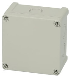 PC enclosure, (L x W x H) 65 x 110 x 110 mm, light gray (RAL 7035), IP65, 5824021