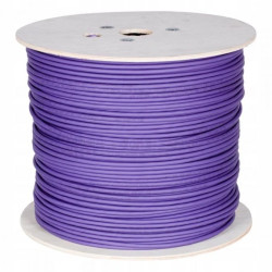 Kabel teleinformatyczny U/FTP kat.6A wewnętrzny Dca LSZH fioletowy NEKU /500m/