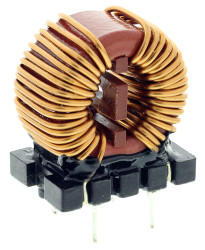 Dławik skompensowany 2,2 mH 6A Promieniowe ±30% Przewlekany 20mΩ Rdc