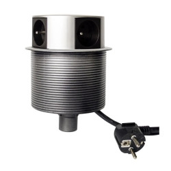 Listwa meblowa podblatowa 4-gniazda, 1,4m PF1204