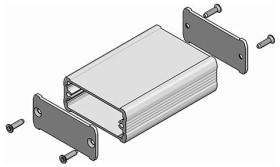 Fischer Elektronik TUF 55 25 100 ME TUF 55 25 100 ME Obudowa profilowa 55 x 25 x 100 aluminium eloksydowane srebrny 1 sz