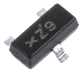 MOSFET N-kanałowy 500 mA SOT-23 60 V SMD Pojedynczy 225 mW 5 omów