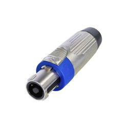 Neutrik NLT4FXX Speakon Plug 4-pin Blue Nickel Robust Outdoor Connector
