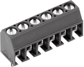 Zaciski śrubowe 1.00 mm² Ilość styków 5 PTR Hartmann 50550050121G Kolor producenta: szary 1 szt.