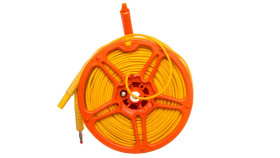 Przewód Pomiarowy 50M Ekranowany Na Szpuli /Wtyki Bananowe/ Waprz050yebbsze