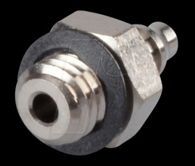 Miniature screw fitting, straight, M5 &lt;&gt; 4.0 mm
