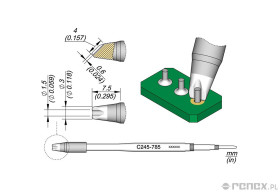 Grot C245785 do rączki JBC T245