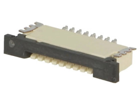 Złącze FFC (FPC) poziome 8-pin styki górne,ZIF SMT 200V 1A 84953-8