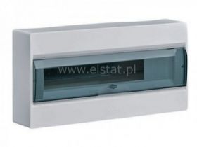 Rozdzielnica 1x18M natynk + drzwi IP40 cosmos