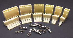 KF2510 2.54mm Straight Connector - Molex KK 5051/KK254 - 10 Set Pack