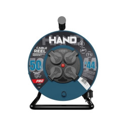 Przedłużacz bębnowy HAND PRO LINE 50m H05RR-F 3x1,5 4x2p+Z IP44 16A czarny