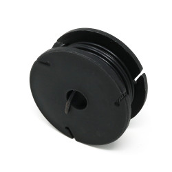 Stranded-Core Wire Spool - 25ft - 22AWG - Black