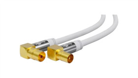 Ant-90-M/F-1000-Wh Kabel 10M Pvc Biały 75 Obsługa: 4K, Fullhd, Uhd 2160P