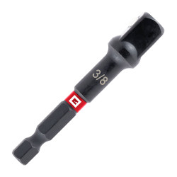 Einhell 134225 Bit Adapter Screwdriver 3 8" 65mm 1Pc Silver Durable