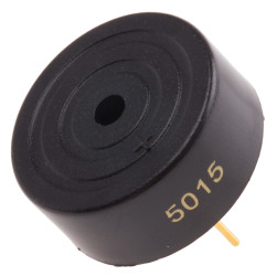 Brzęczyk piezoelektryczny średnica 23.3mm, sygnał ciągły 75dB RS PRO