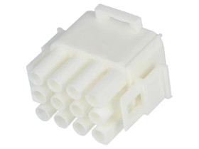 Wtyk przewód-przewód męskie żeńskie Universal MATE-N-LOK 350735-4