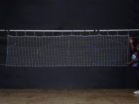 Adafruit NeoPixel LED Outdoor Netting - 80 x 20 LEDs - 1x4 Meter Sizing