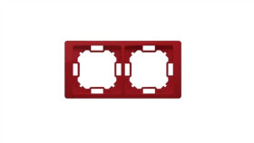 Simon Basic Neos Ramka Podwójna Rubinowy Bmrc2/033