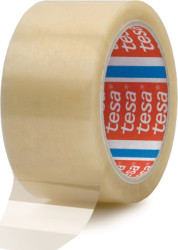 Packaging tape, 50 x 0.085 mm, polypropylene foil, brown, 66 m, 64044-00001-04