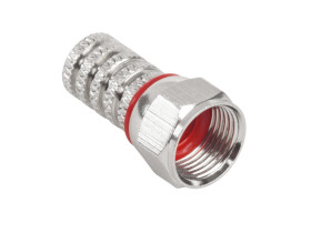 Wtyk SAT F HQ+uszczelka CU 3C2V 4,8mm