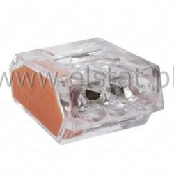 Złącza Wago 3x2,5mm, pomarańczowa