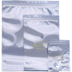 Quadrios 1903EC116 ESD bag shielding Antistatic S 35 pcs grey silver plastic
