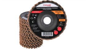Tarcza Polerska Listkowa Zgrubna 125Mm Filc Lamelka Z Włókniny Schmith