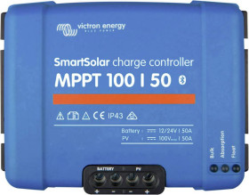 Solarny regulator ładowania Victron Energy SmartSolar MPPT 100/50 MPPT 12 V, 24 V 50 A