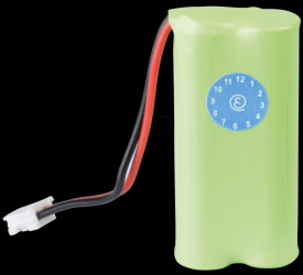 Cordless phone battery, NiMH, 2,4 V, 600 mAh