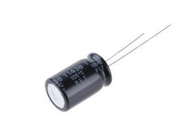 Kondensator 470μF 35V dc Radialny, Otwór przelotowy Rubycon roztaw: 5mm 10 (Dia.) x 16mm
