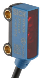 Czujniki fotoelektryczne Tłumienie tła w obudowie prostokątnej SICK PNP zakres 1 mm → 36 mm LED