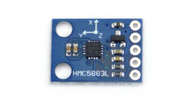 Moduł 3-osiowego magnetometru I2C QMC5883L GY-273