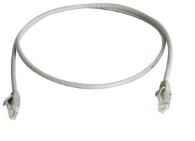 Kabel Ethernet Cat6 długość 1m Z zakończeniem Telegartner LSZH