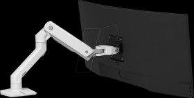 45-475-216 Ergotron HX monitor arm up to 42 inches - wall bracket, white