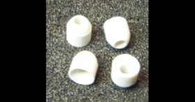 ceramic standoffs for hot components