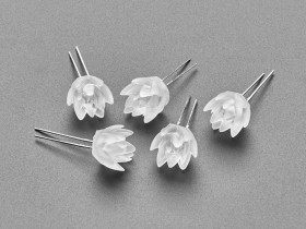 Adafruit DLUX-dLITE Green Succulent Shape LEDs 5 Pack by Unexpected Labs