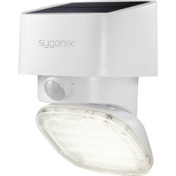 Sygonix SY-4673534 LED Outdoor Wall Light Solar PIR sensor 2000 lumens