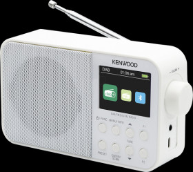 CR-M30DAB-W DAB+/FM radio, TFT display, Bluetooth, battery