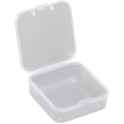 Quadrios 23SA078 Assortment Box Transparent Lockable 1 Compartment