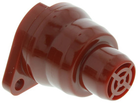 Brzęczyk 24 V DC 80dB Montaż panelowy Moflash 1-tonowy IP34 Alarm