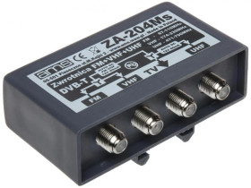 Zwrotnica FM+VHF+UHF ZA-204MS AMS