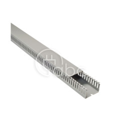 Korytko kablowe cienkogrzebieniowe T1-E, 60x40x2000 mm, szare, B01135