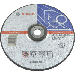 Tarcza ścierna Tarcza szlifierska 230mm Bosch 6mm Tlenek aluminium