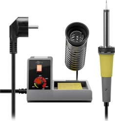 Analogowa stacja lutownicza AP2, 48 Watt, szara